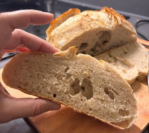 A loaf of sourdough bread